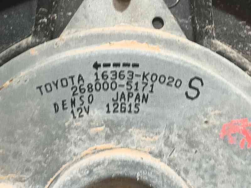 Recambio de electroventilador para toyota yaris (_p21_, _pa1_, _ph1_) 1.5 hybrid (mxph10) referencia OEM IAM 16711K0060  