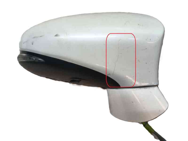 Recambio de espejo retrovisor derecho para lexus ct (zwa10_) 200h (zwa10_) referencia OEM IAM 8791076131A0  