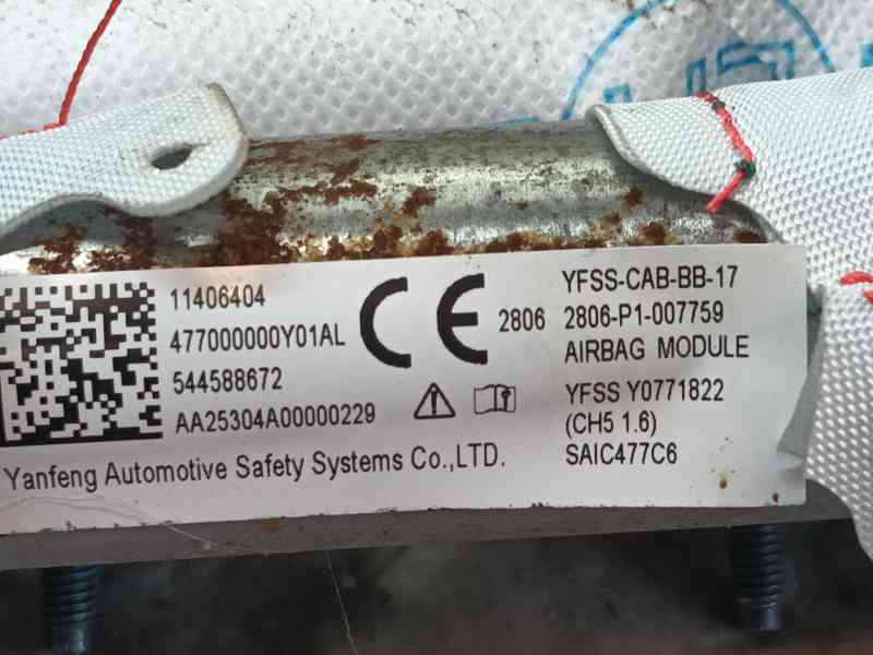 Recambio de airbag cortina delantero izquierdo para mg zs hybrid+ 1.5 referencia OEM IAM   