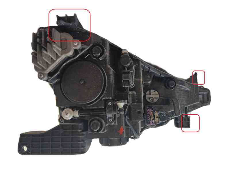 Recambio de faro izquierdo para mg zs hybrid+ 1.5 referencia OEM IAM   