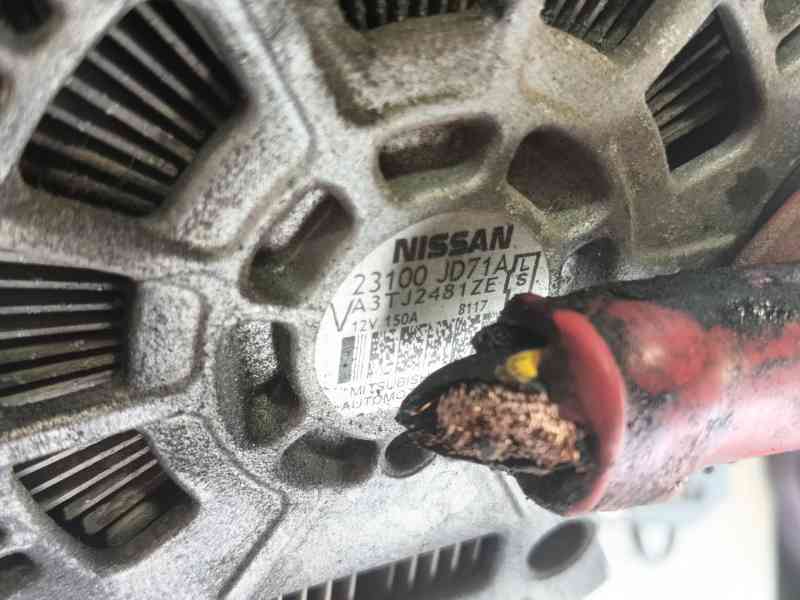 Recambio de alternador para nissan qashqai i (j10, nj10) 2.0 dci referencia OEM IAM 23100JD75M  