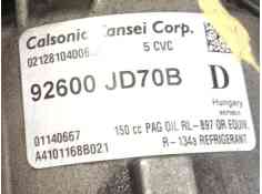 Recambio de compresor aire acondicionado para nissan qashqai i (j10, nj10) 2.0 dci referencia OEM IAM 92610JD70B / 92600BB61C   2