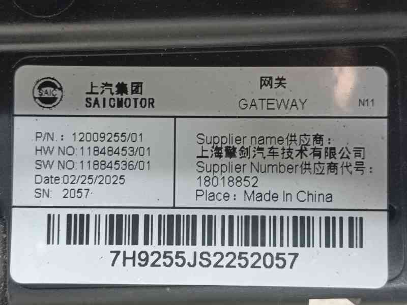 Recambio de modulo electronico para mg zs hybrid+ 1.5 referencia OEM IAM   