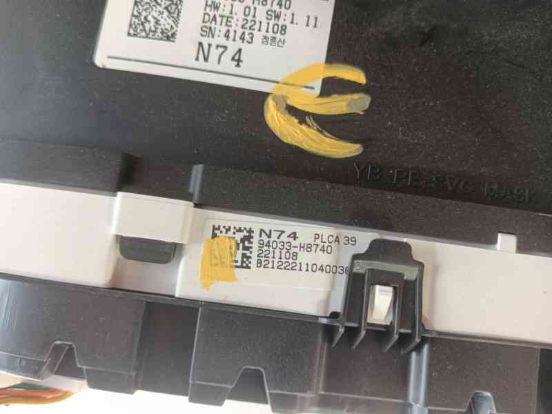 Recambio de cuadro instrumentos para kia stonic (yb) 1.0 t-gdi eco-dynamics+ referencia OEM IAM   