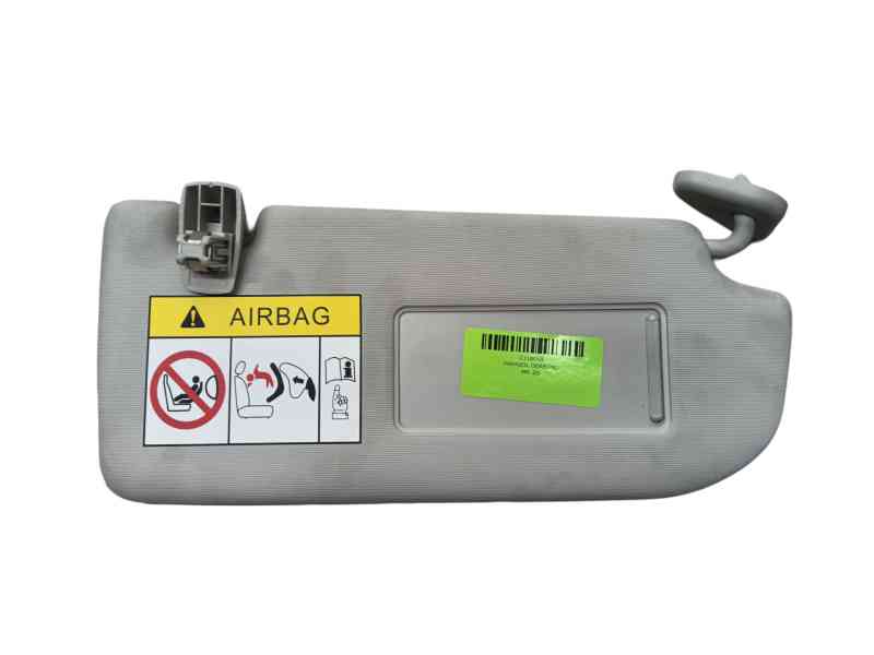 Recambio de parasol derecho para mg zs hybrid+ 1.5 referencia OEM IAM   