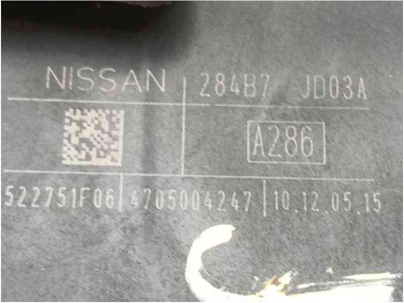 Recambio de caja fusibles delantera para nissan qashqai i (j10, nj10) 2.0 dci referencia OEM IAM   