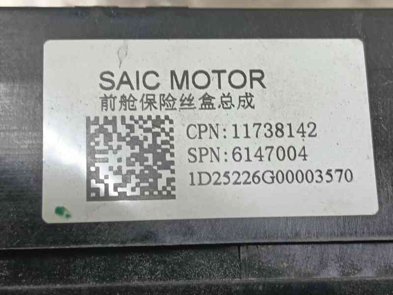 Recambio de caja fusibles delantera para mg zs hybrid+ 1.5 referencia OEM IAM   
