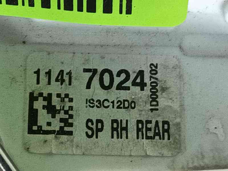 Recambio de cerradura puerta trasera derecha para mg zs hybrid+ 1.5 referencia OEM IAM  11417024 