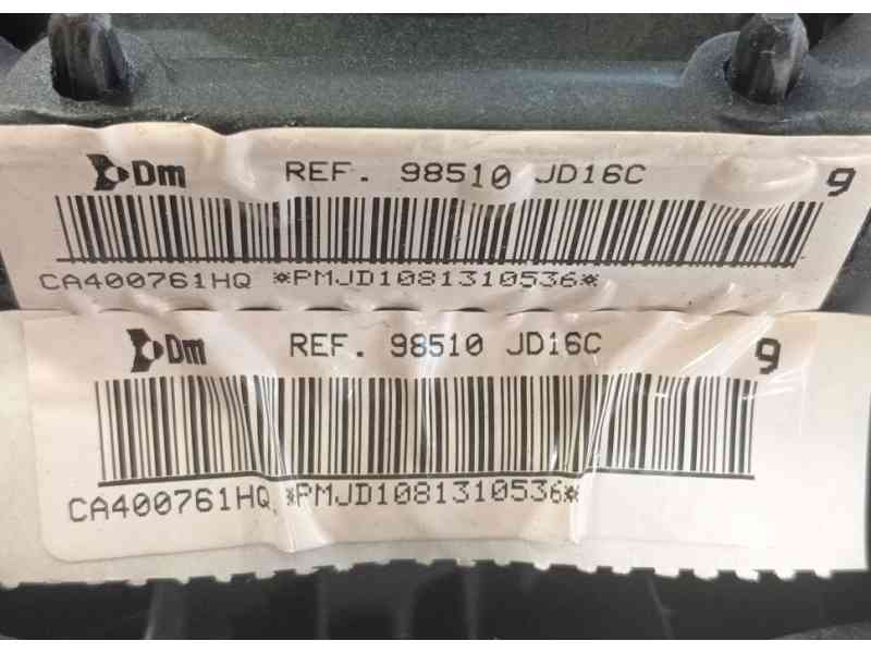 Recambio de airbag delantero izquierdo para nissan qashqai i (j10, nj10) 2.0 dci referencia OEM IAM 98510JD19E  