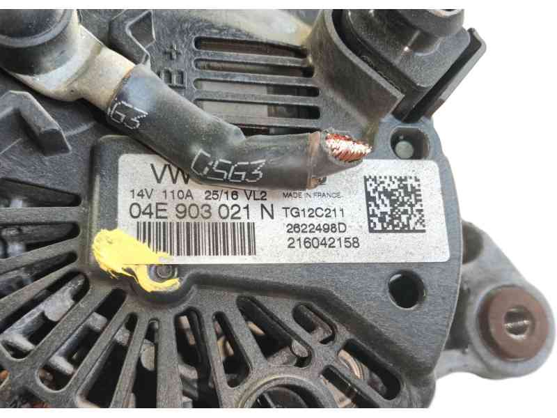 Recambio de alternador para skoda fabia iii (nj3) 1.2 tsi referencia OEM IAM   