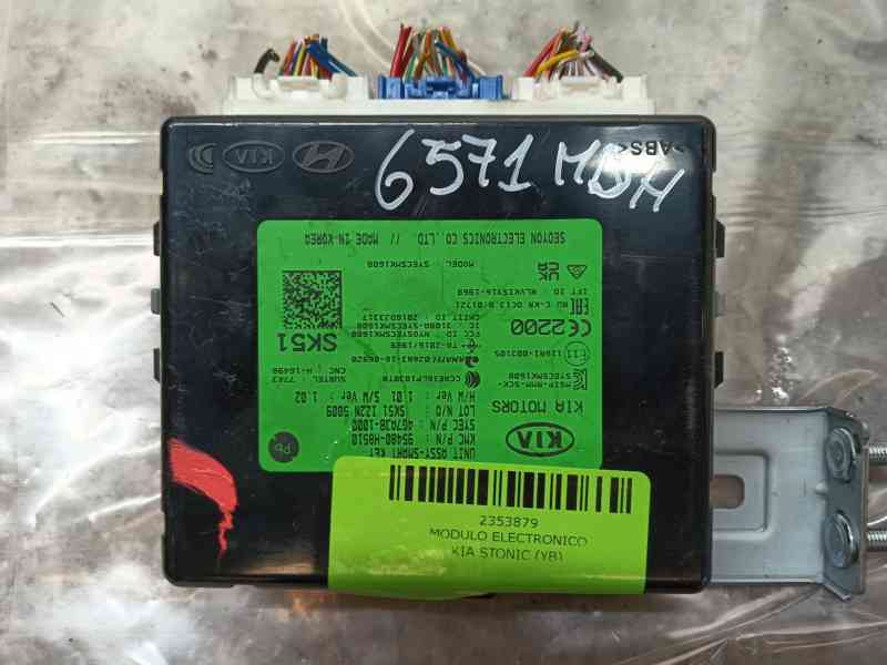 Recambio de modulo electronico para kia stonic (yb) 1.0 t-gdi eco-dynamics+ referencia OEM IAM   