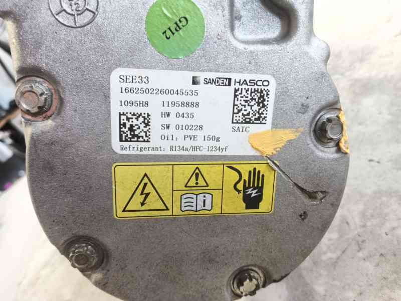 Recambio de compresor aire acondicionado para mg zs hybrid+ 1.5 referencia OEM IAM   
