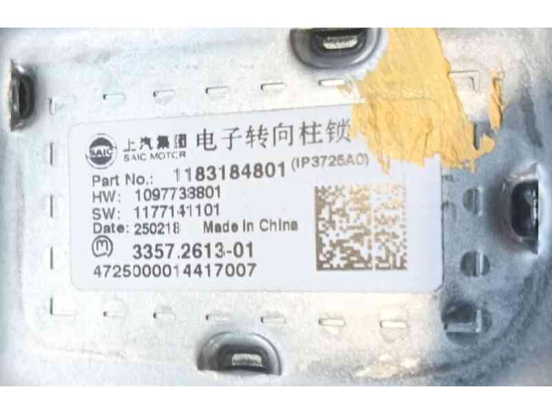 Recambio de columna direccion para mg zs hybrid+ 1.5 referencia OEM IAM   