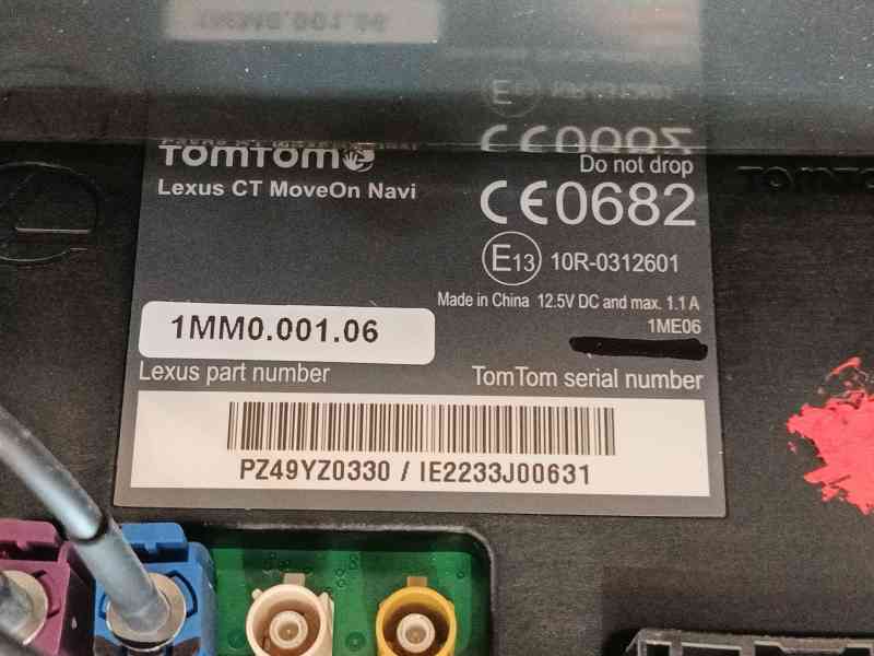 Recambio de pantalla multifuncion para lexus ct (zwa10_) 200h (zwa10_) referencia OEM IAM   