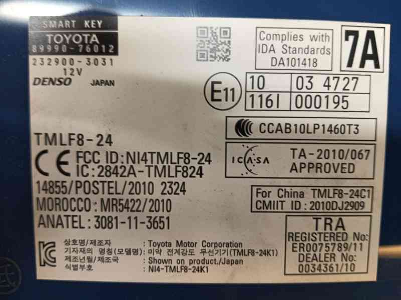 Recambio de modulo electronico para lexus ct (zwa10_) 200h (zwa10_) referencia OEM IAM   