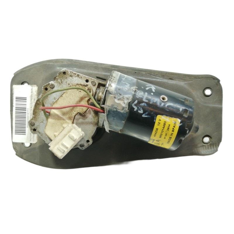 Recambio de motor limpia trasero para citroën berlingo 1.9 diesel referencia OEM IAM 9621014480  