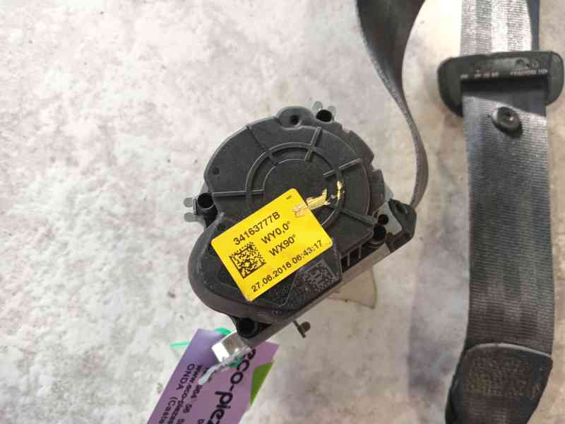 Recambio de cinturon seguridad trasero izquierdo para skoda fabia iii (nj3) 1.2 tsi referencia OEM IAM   