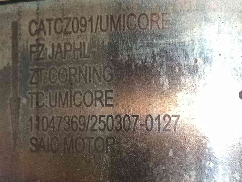 Recambio de catalizador para mg zs hybrid+ 1.5 referencia OEM IAM   