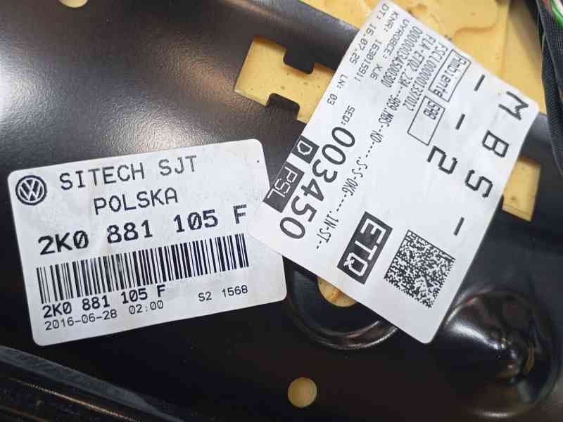 Recambio de asiento delantero izquierdo para skoda fabia iii (nj3) 1.2 tsi referencia OEM IAM  2K0881105F 
