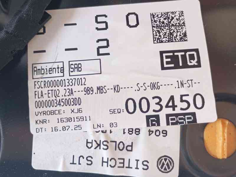 Recambio de asiento delantero derecho para skoda fabia iii (nj3) 1.2 tsi referencia OEM IAM  163015911 