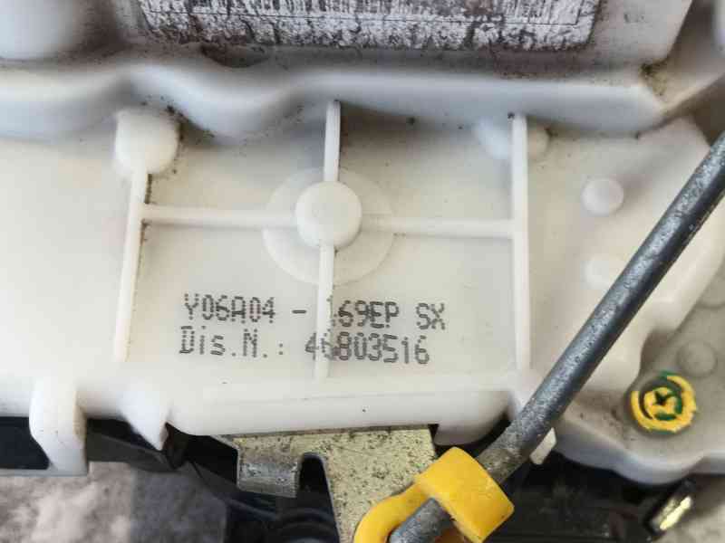 Recambio de cerradura puerta trasera izquierda para fiat panda / panda classic (169_) 1.3 d multijet (169.axc1a) referencia OEM 