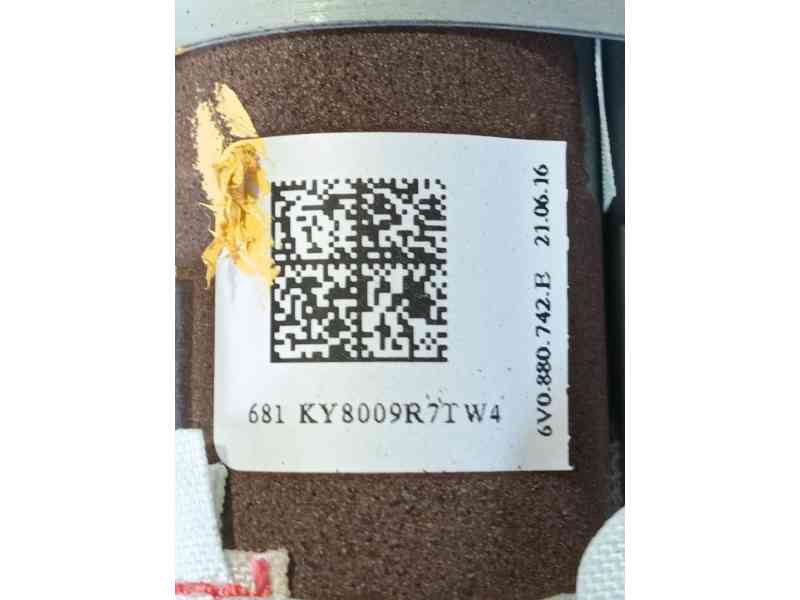 Recambio de airbag cortina delantero derecho para skoda fabia iii (nj3) 1.2 tsi referencia OEM IAM   