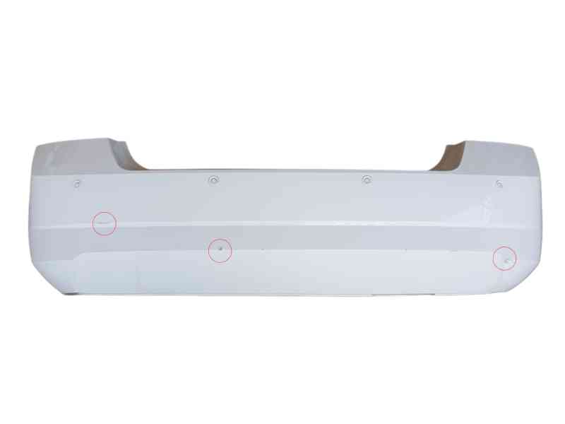 Recambio de paragolpes trasero para skoda fabia iii (nj3) 1.2 tsi referencia OEM IAM 6V6807421  