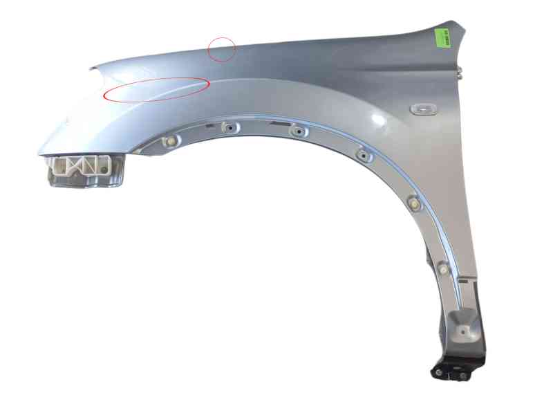 Recambio de aleta delantera izquierda para nissan qashqai i (j10, nj10) 2.0 dci referencia OEM IAM   