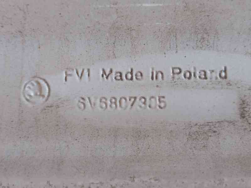 Recambio de refuerzo paragolpes trasero para skoda fabia iii (nj3) 1.2 tsi referencia OEM IAM  6V6807305 