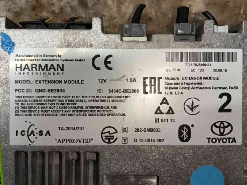 Recambio de modulo electronico para toyota c-hr (_x1_) 1.8 hybrid (zyx10_, zyx11_) referencia OEM IAM   