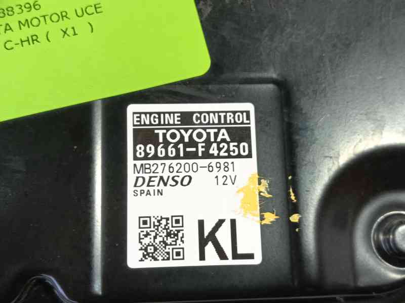 Recambio de centralita motor uce para toyota c-hr (_x1_) 1.8 hybrid (zyx10_, zyx11_) referencia OEM IAM   