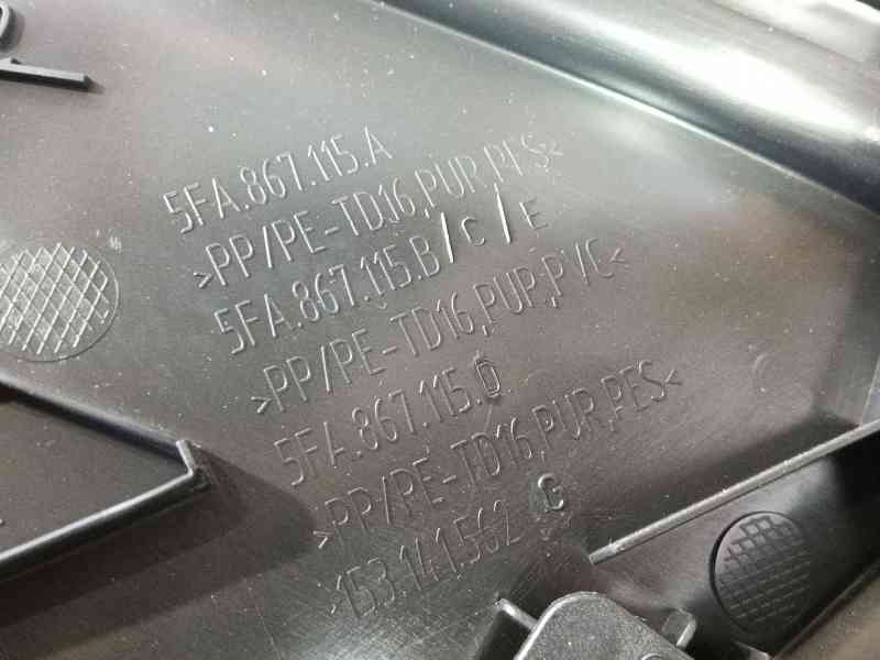 Recambio de guarnecido puerta trasera izquierda para cupra formentor (km7, kmp) 1.4 e-hybrid referencia OEM IAM   