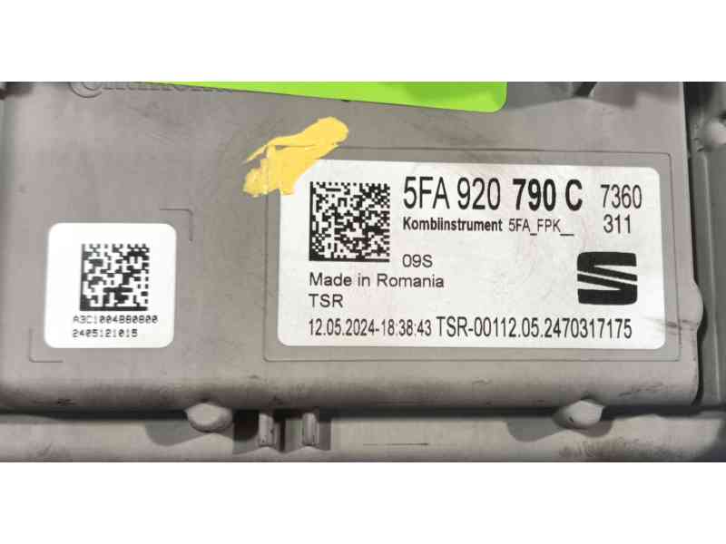 Recambio de cuadro instrumentos para cupra formentor (km7, kmp) 1.4 e-hybrid referencia OEM IAM   