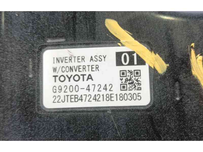 Recambio de convertidor para toyota c-hr (_x1_) 1.8 hybrid (zyx10_, zyx11_) referencia OEM IAM   