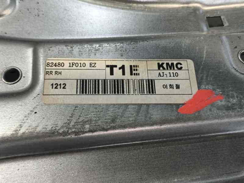 Recambio de elevalunas trasero derecho para kia sportage ii (je_, km_) 2.0 crdi referencia OEM IAM 834021F010  
