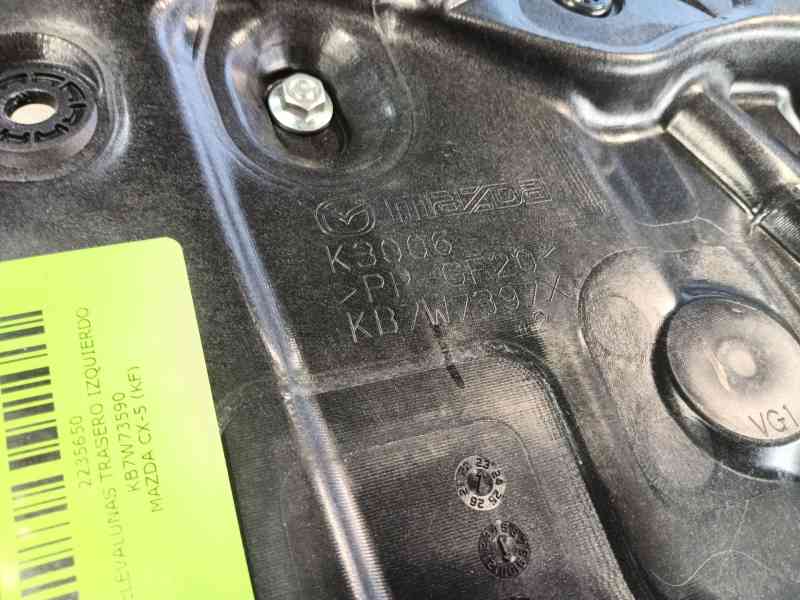 Recambio de elevalunas trasero izquierdo para mazda cx-5 (kf) 2.0 referencia OEM IAM KB7W73590  