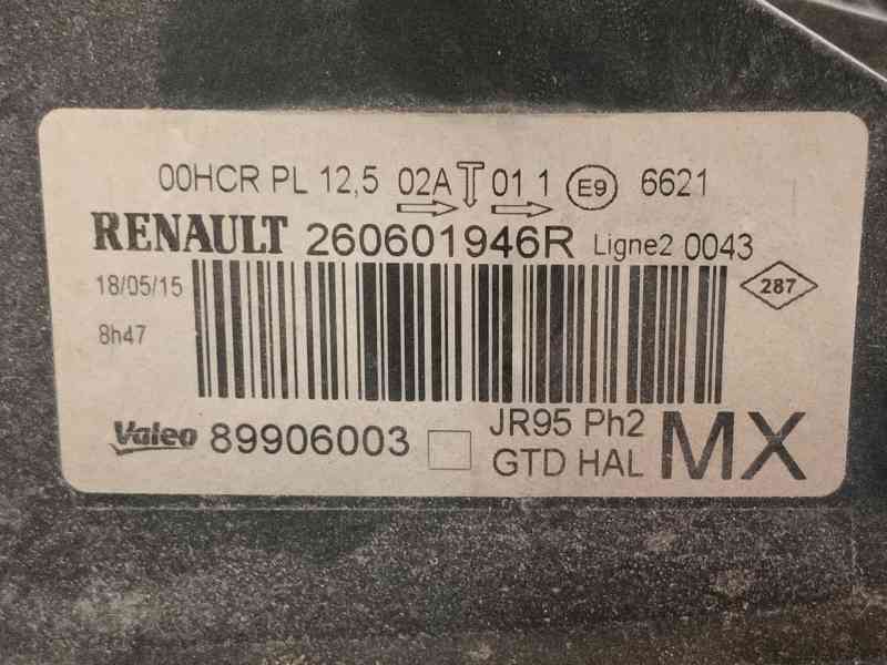 Recambio de faro izquierdo para renault grand scénic iii (jz0/1_) 1.5 dci referencia OEM IAM 260606760R  