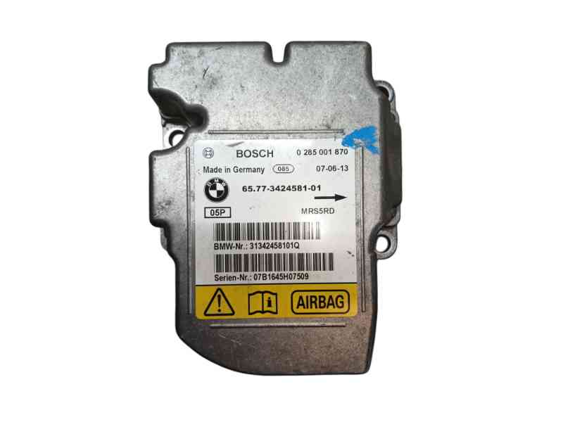 Recambio de centralita airbag para bmw x3 (e83) 2.0 d referencia OEM IAM 65773424581  65773453791