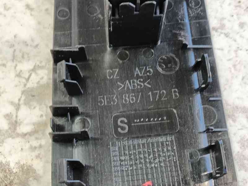 Recambio de mando elevalunas trasero derecho para skoda octavia iv (nx3, nn3, pv3) 1.5 tsi referencia OEM IAM 5G0959855KWHS  