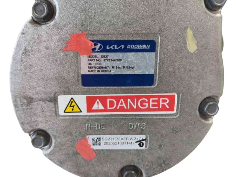 Recambio de compresor aire acondicionado para kia niro ii (sg2) 1.6 gdi plug-in hybrd referencia OEM IAM 1611179980 / 9819714980
