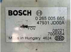 Recambio de modulo electronico para nissan qashqai i (j10, nj10) 2.0 dci referencia OEM IAM 47931JD00A 0265005665 7006564 2