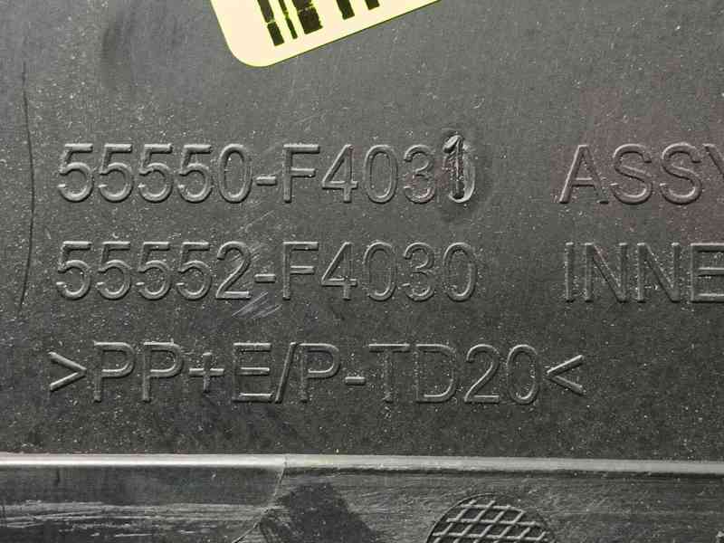 Recambio de guantera para toyota c-hr (_x1_) 1.8 hybrid (zyx10_, zyx11_) referencia OEM IAM 55550F4032C1  