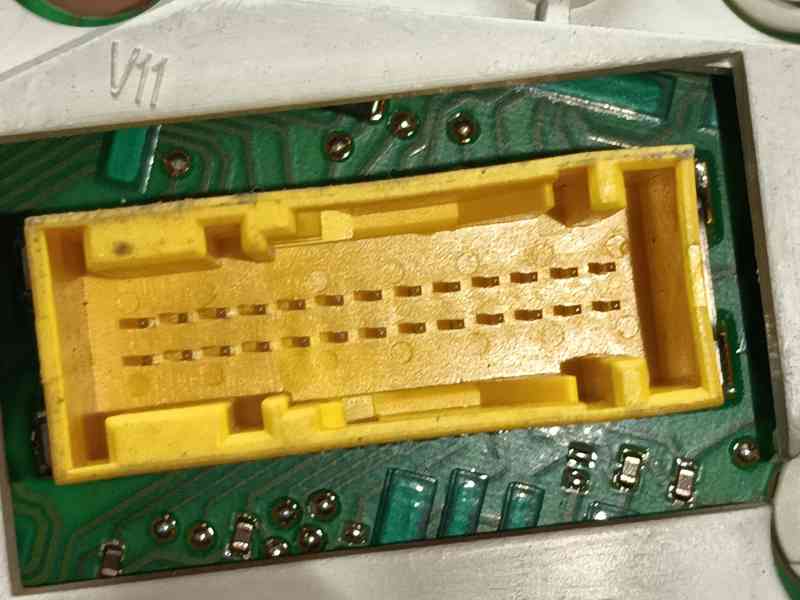 Recambio de cuadro instrumentos para peugeot 206 hatchback (2a/c) 1.9 d referencia OEM IAM 1606637680  