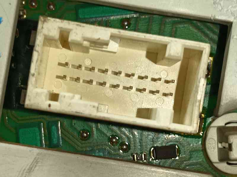 Recambio de cuadro instrumentos para peugeot 206 hatchback (2a/c) 1.9 d referencia OEM IAM 1606637680  