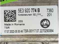 Recambio de cuadro instrumentos para skoda octavia iv (nx3, nn3, pv3) 1.5 tsi referencia OEM IAM 5E3920774B TSR00117072270290064 2