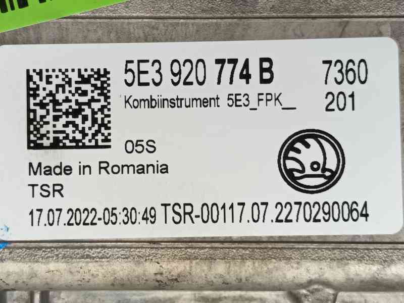 Recambio de cuadro instrumentos para skoda octavia iv (nx3, nn3, pv3) 1.5 tsi referencia OEM IAM   