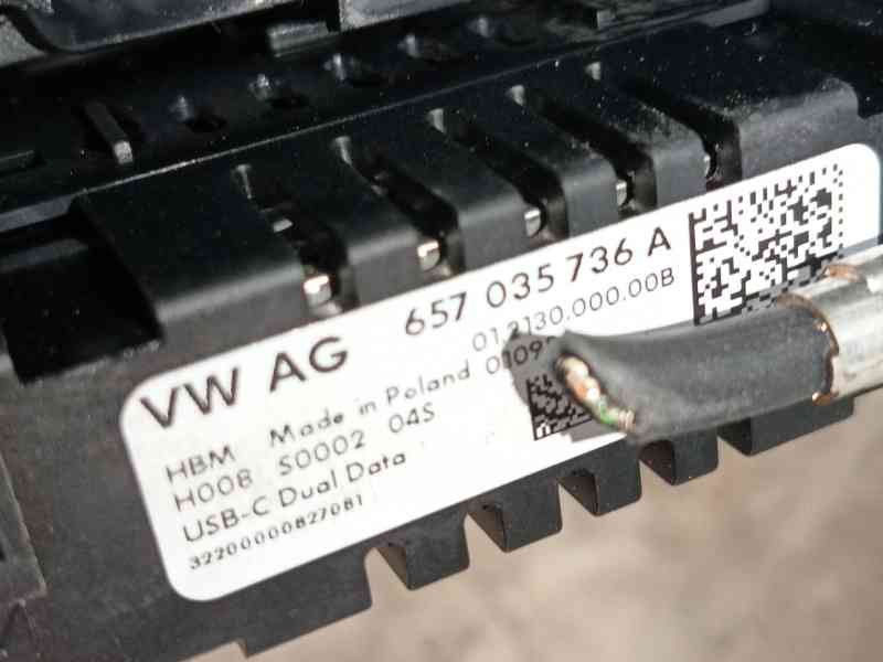 Recambio de consola central para skoda octavia iv (nx3, nn3, pv3) 1.5 tsi referencia OEM IAM   