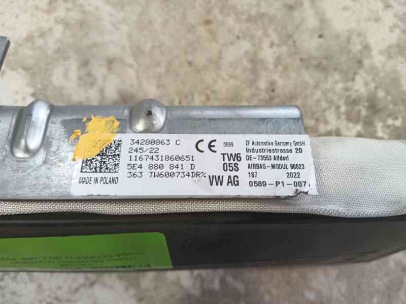 Recambio de airbag delantero izquierdo para skoda octavia iv (nx3, nn3, pv3) 1.5 tsi referencia OEM IAM   