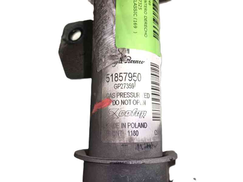 Recambio de amortiguador delantero derecho para fiat panda / panda classic (169_) 1.2 natural power (169.axb1a) referencia OEM I