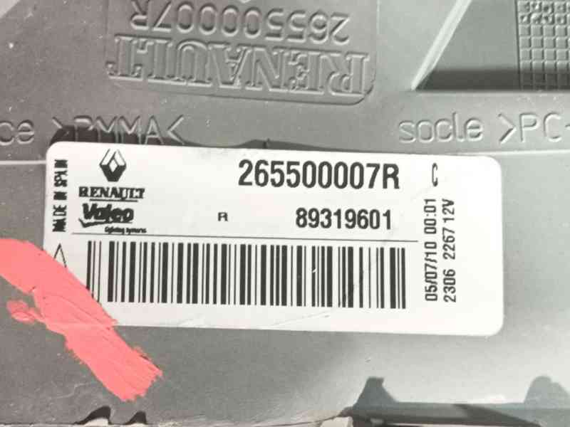 Recambio de piloto trasero derecho para renault megane iii hatchback (bz0/1_, b3_) 1.5 dci referencia OEM IAM 265550548R 2655000